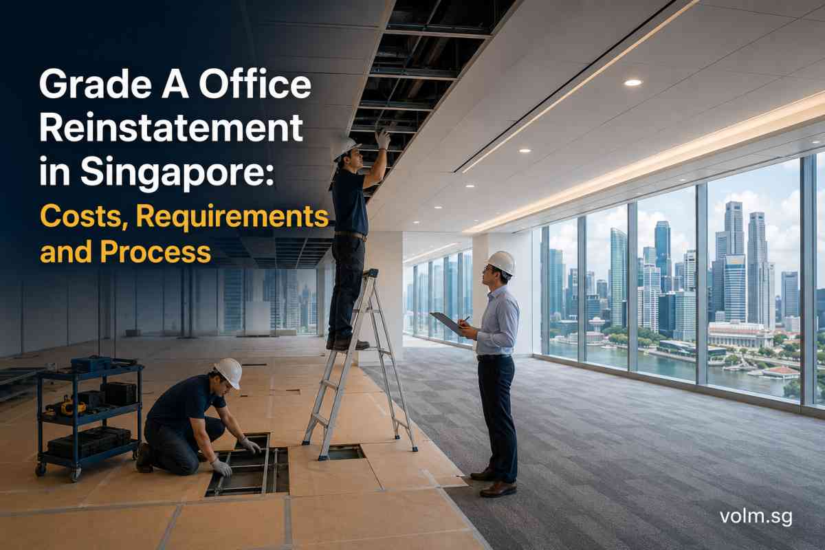 grade a office reinstatement