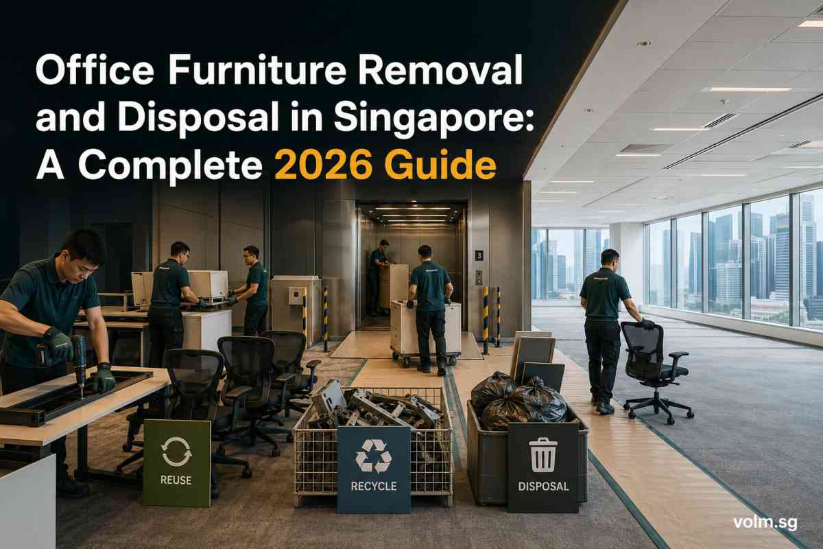 office furniture removal and disposal in singapore