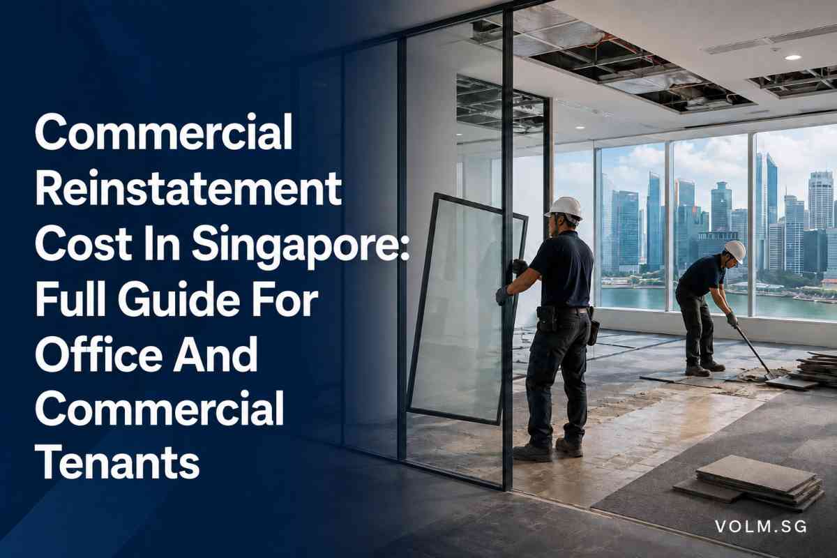 commercial reinstatement cost in singapore