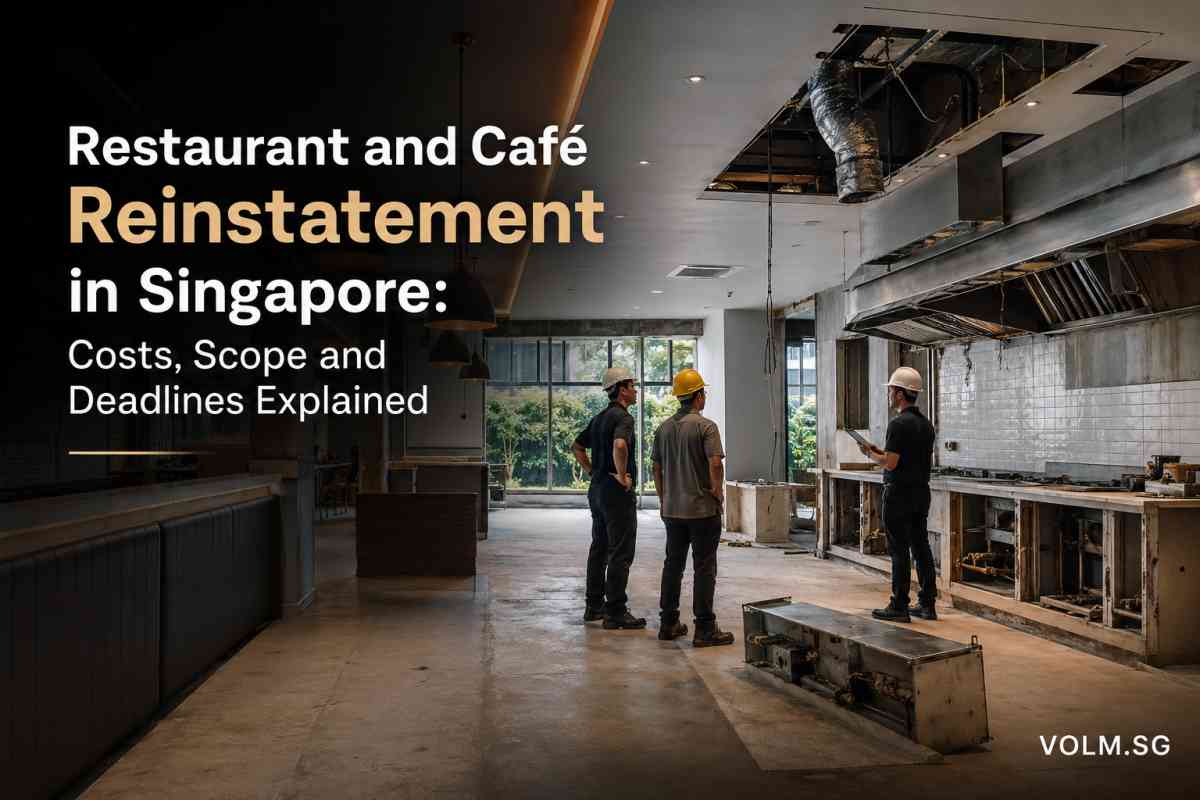 Restaurant & Cafe Reinstatement